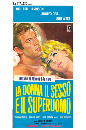 Poster La donna, il sesso e il superuomo 1968