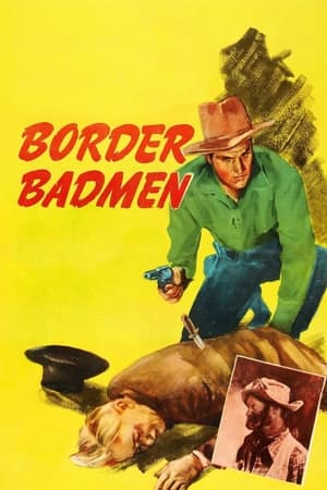 Poster Border Badmen 1945
