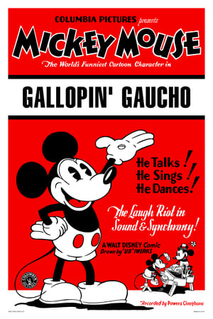 Poster Mickey Mouse: El gaucho galopante 1928
