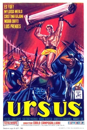 Poster La Fureur d'Hercule 1961