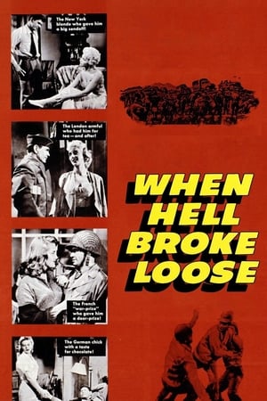 Poster When Hell Broke Loose 1958