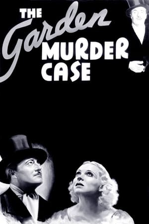 Poster The Garden Murder Case 1936