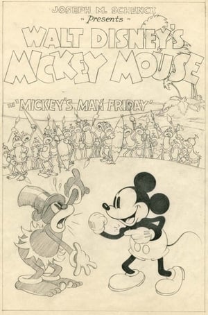 Poster Mickey's Man Friday 1935