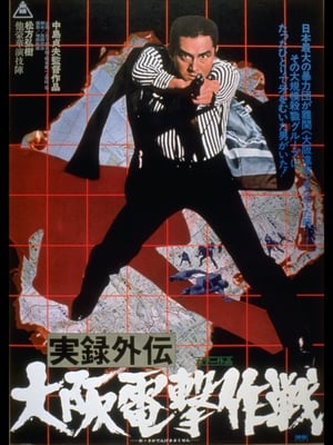 Poster 実録外伝 大阪電撃作戦 1976