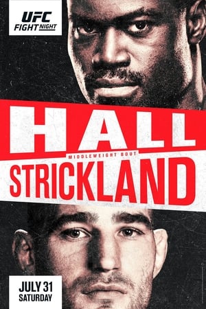 Poster UFC on ESPN 28: Hall vs. Strickland 2021