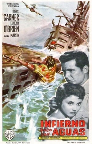 Poster Infierno bajo las aguas 1959