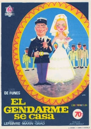 Poster El gendarme se casa 1968