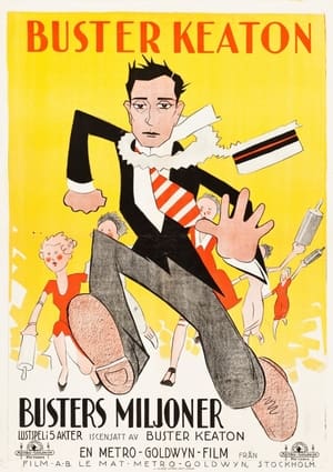 Poster Busters millioner 1925