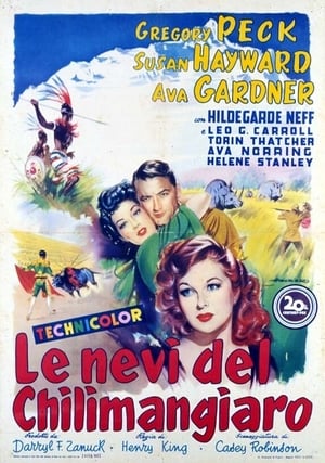 Poster Le nevi del Chilimangiaro 1952
