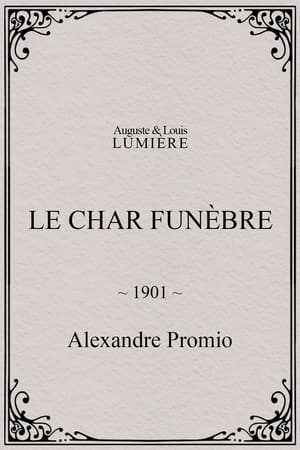 Poster Le char funèbre 1901