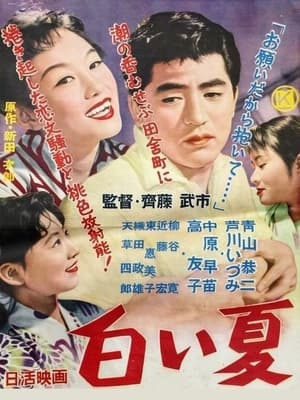 Poster 白い夏 1957