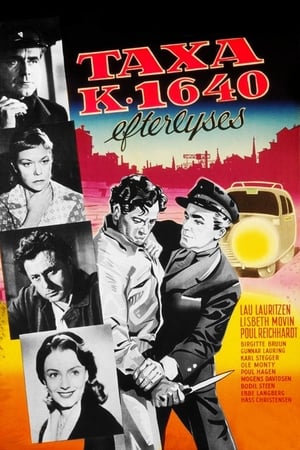 Poster Taxa K-1640 efterlyses 1956