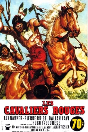 Poster Les Cavaliers rouges 1964