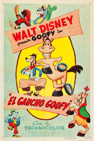 Poster Jan Långben som gaucho 1942