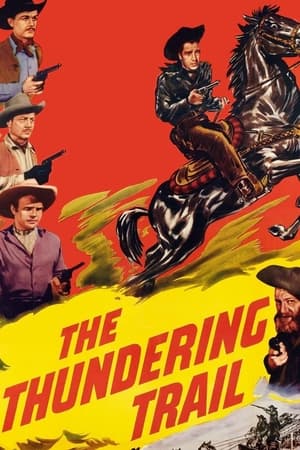 Poster The Thundering Trail 1951