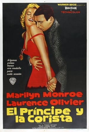 Poster El príncipe y la corista 1957