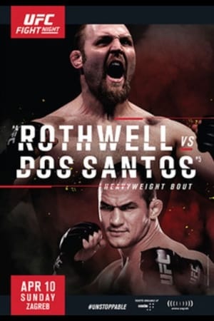 Poster UFC Fight Night 86: Rothwell vs. Dos Santos 2016
