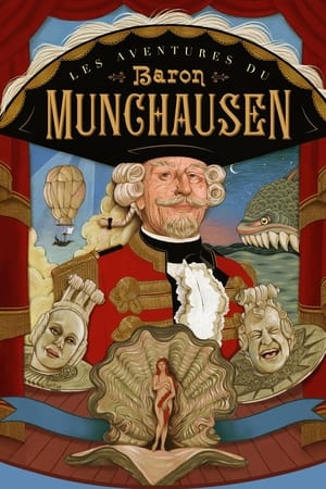 Poster Les Aventures du baron de Münchausen 1988