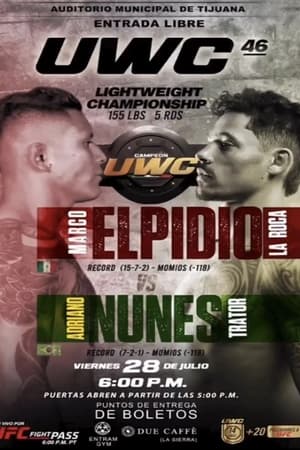 Poster UWC 46: Nunes vs. Elpidio 2023
