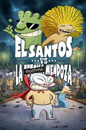 Poster El Santos vs la Tetona Mendoza 2012