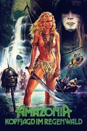 Poster Amazonia: Kopfjagd im Regenwald 1985