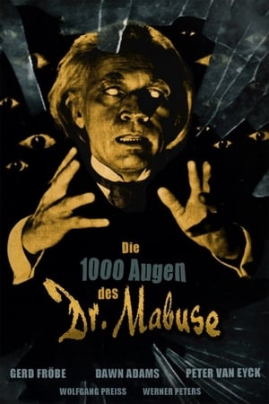 Poster Die 1000 Augen des Dr. Mabuse 1960