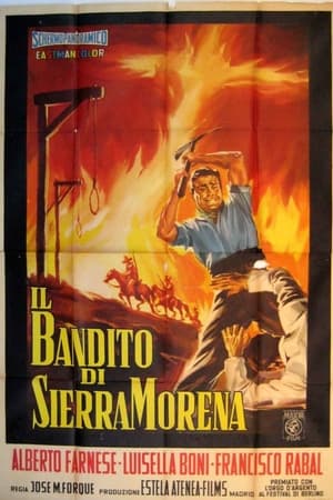 Poster Il bandito di Sierra Morena 1957