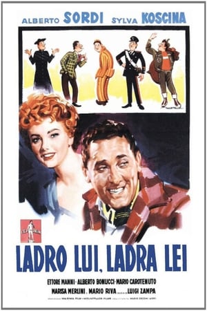 Poster Ladro lui, ladra lei 1958