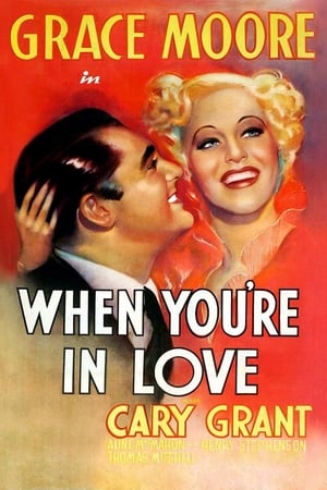 Poster When You're in Love 1937