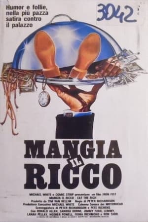 Poster Mangia il ricco 1987