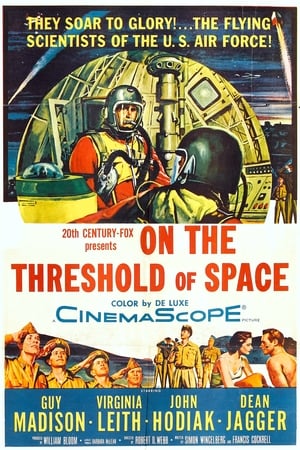 Poster On the Threshold of Space 1956
