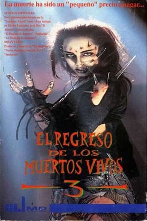 Poster El regreso de los muertos vivientes 3 (Mortal Zombie) 1993