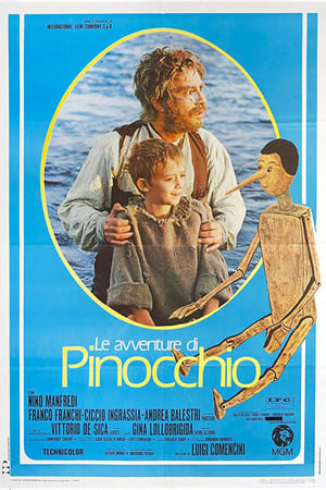 Poster Приключенията на Пинокио 1972