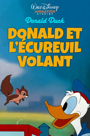 Poster Donald et l'écureuil volant 1954