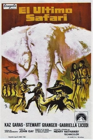 Poster El último safari 1967