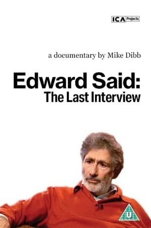Poster Edward Said: The Last Interview 2004