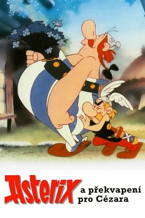 Poster Asterix a překvapení pro Cézara 1985