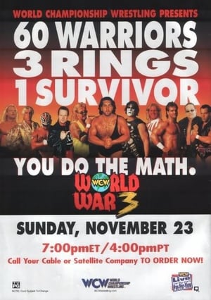 Poster WCW World War 3 1997 1997