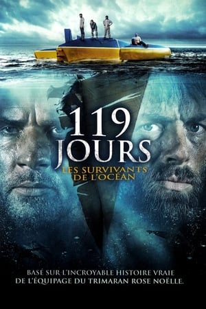 Poster 119 jours : Les survivants de l'océan 2015