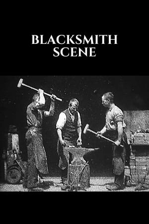 Poster Blacksmithing Scene 1893