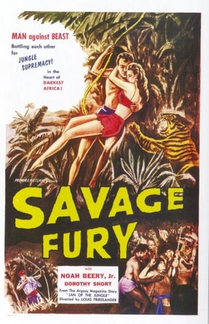 Poster Savage Fury 1956