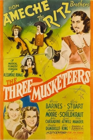 Poster Три мушкетёра 1939