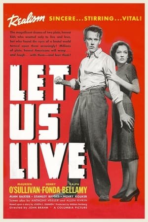 Poster Let Us Live 1939