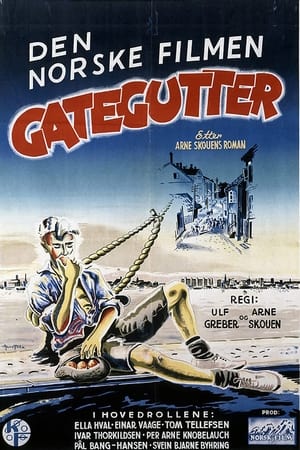 Poster Gategutter 1949