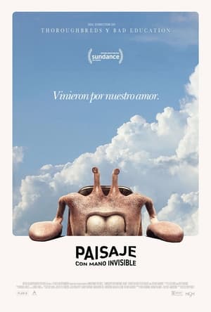 Poster Paisaje con mano invisible 2023