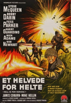 Poster Et helvede for helte 1962