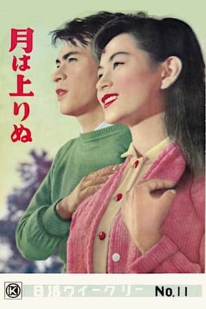 Poster 月は上りぬ 1955