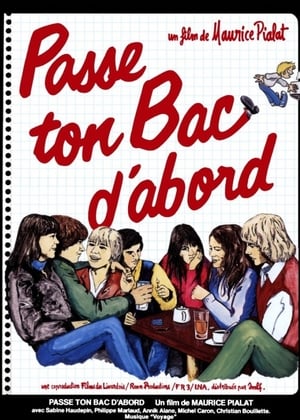 Poster Passe ton bac d'abord 1978