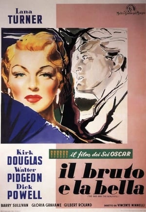 Poster Il bruto e la bella 1952