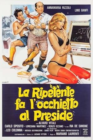 Poster La ripetente fa l'occhietto al preside 1980